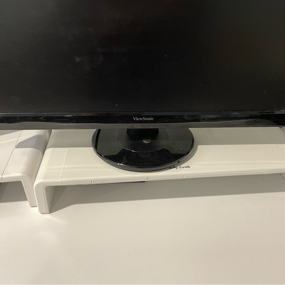 Monitor Stand Riser White - Picture 3 of 6
